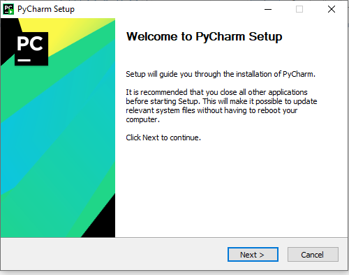 Cara instalasi Text editor PyCharm