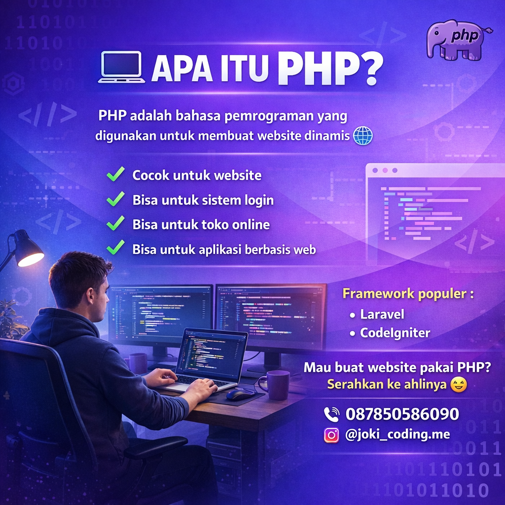 Apa Itu PHP? Pengertian dan Kegunaannya dalam Pembuatan Website