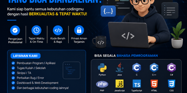 Butuh Bantuan Coding? Kami Siap Membantu! 🚀